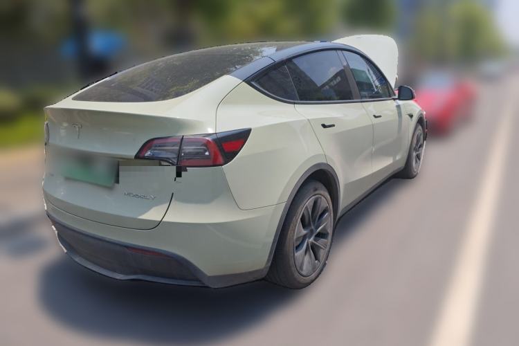 Used Tesla Model Y 2024 Rear-Wheel-Drive Version Rear Right 45 Deg