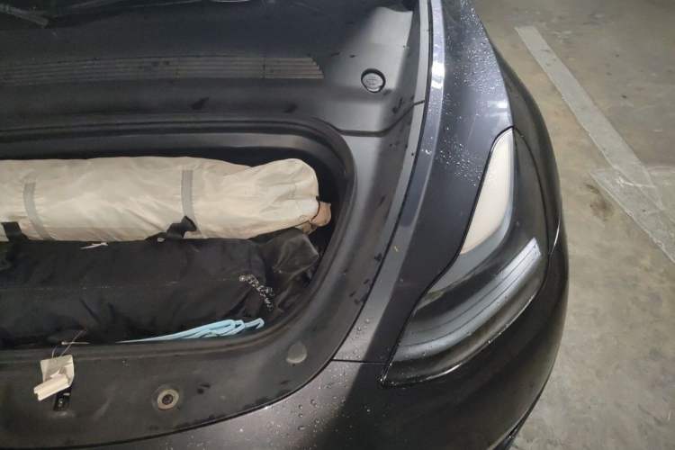 Used Tesla Model Y 2024 Long-Range All-Wheel-Drive Version Engine Bay Left