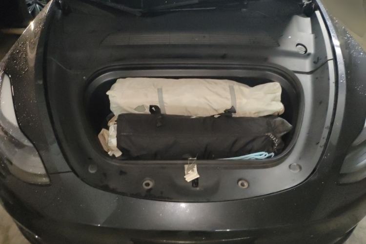 Used Tesla Model Y 2024 Long-Range All-Wheel-Drive Version Engine Bay