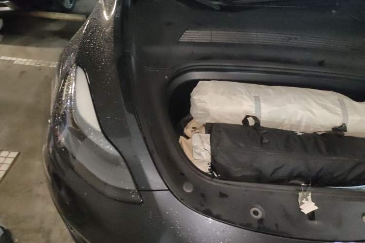 Used Tesla Model Y 2024 Long-Range All-Wheel-Drive Version Engine Bay Right