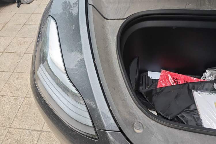 Used Tesla Model Y 2024 Long-Range All-Wheel-Drive Version Engine Bay Right