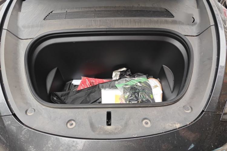 Used Tesla Model Y 2024 Long-Range All-Wheel-Drive Version Engine Bay