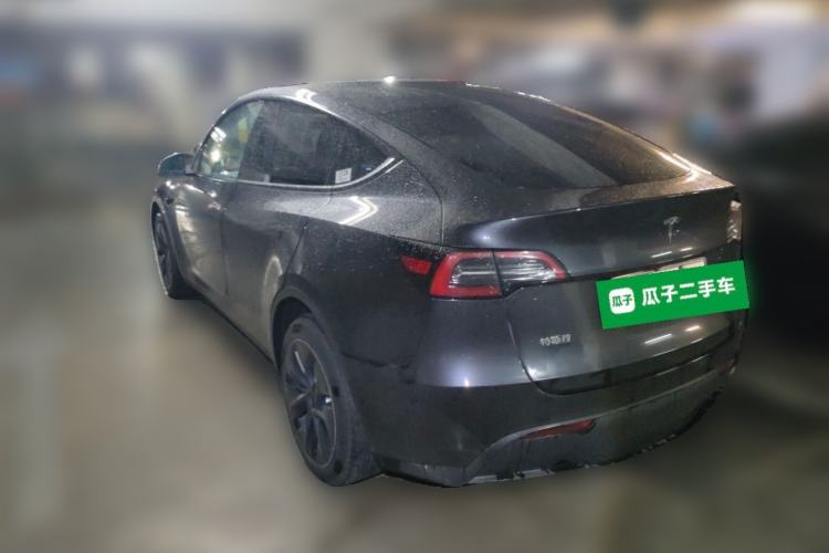 Used Tesla Model Y 2024 Long-Range All-Wheel-Drive Version Rear Left 45 Deg