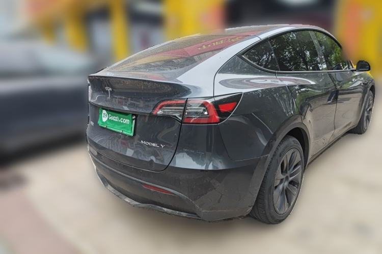 Used Tesla Model Y 2024 Long-Range All-Wheel-Drive Version Rear Right 45 Deg