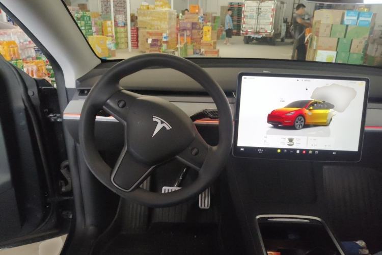 Used Tesla Model Y 2024 Rear-Wheel-Drive Version Steering Wheel