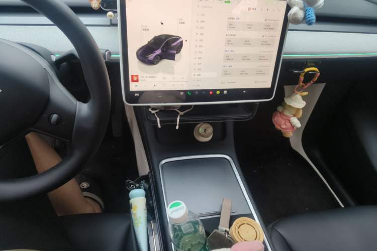Used Tesla Model Y 2024 Rear-Wheel-Drive Version Audio And AC Panel