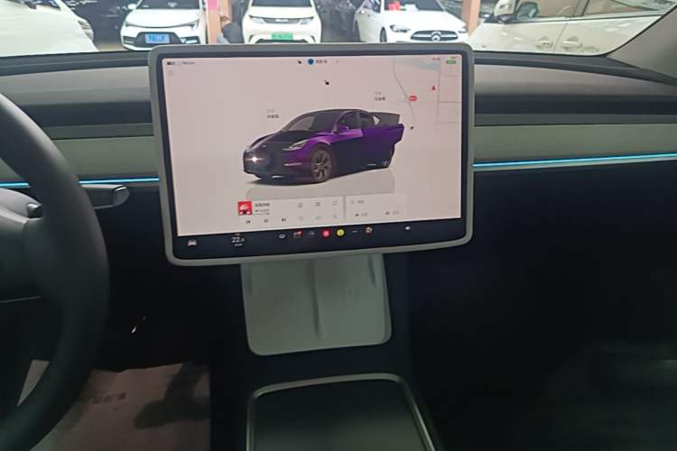 Used Tesla Model Y 2024 Rear-Wheel-Drive Version Audio And AC Panel