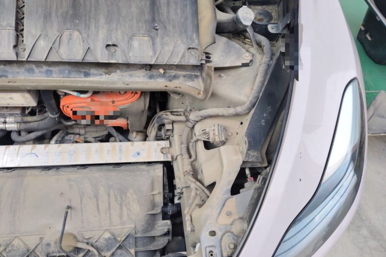 Used Tesla Model Y 2024 Long-Range All-Wheel-Drive Version Engine Bay Left