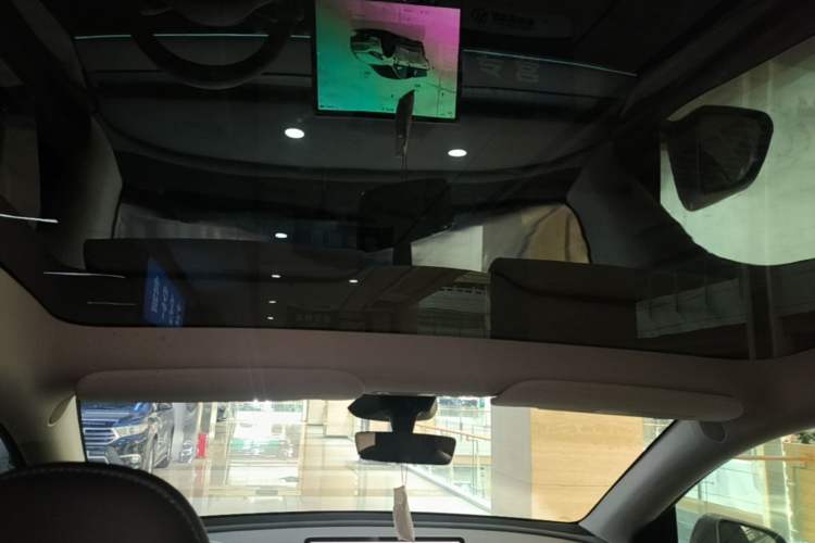 Used Tesla Model Y 2024 Long-Range All-Wheel-Drive Version Headliner