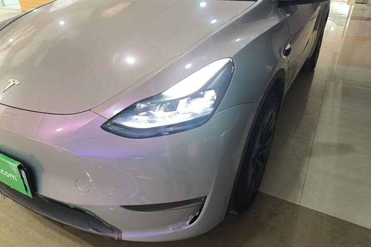 Used Tesla Model Y 2024 Long-Range All-Wheel-Drive Version Left Front Headlight