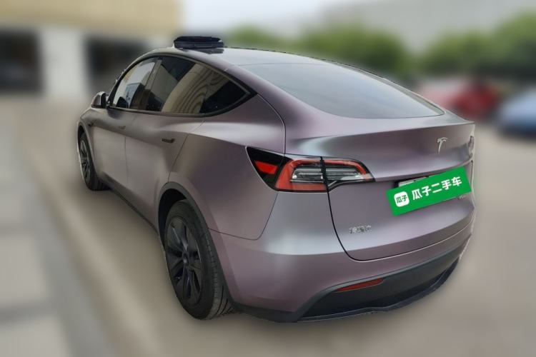 Used Tesla Model Y 2024 Rear-Wheel-Drive Version Rear Left 45 Deg