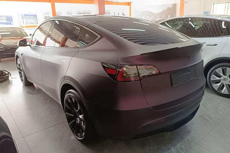 Used Tesla Model Y 2024 Rear-Wheel-Drive Version Rear Left 45 Deg