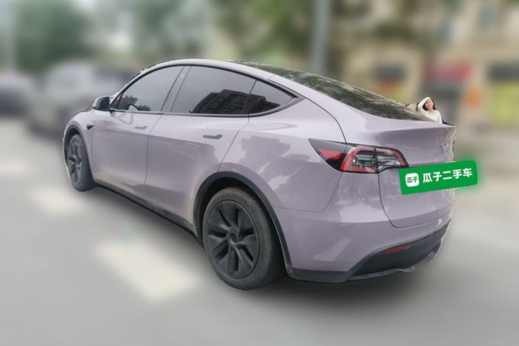 Used Tesla Model Y 2024 Rear-Wheel-Drive Version Rear Left 45 Deg