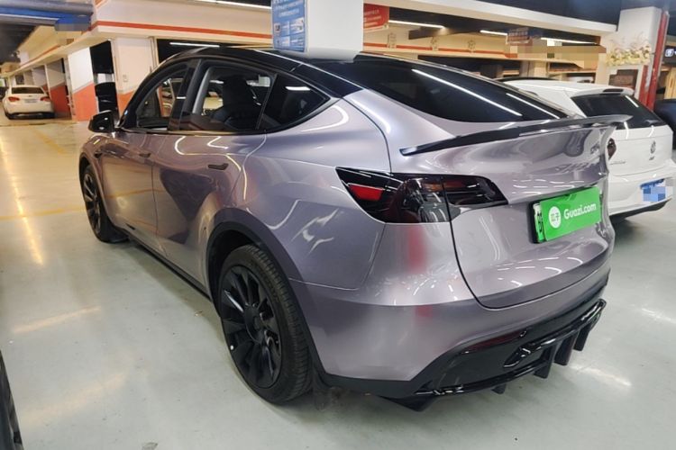 Used Tesla Model Y 2024 Long-Range All-Wheel-Drive Version Rear Left 45 Deg