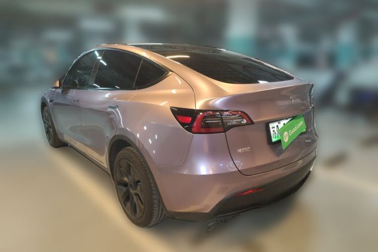 Used Tesla Model Y 2024 Long-Range All-Wheel-Drive Version Rear Left 45 Deg
