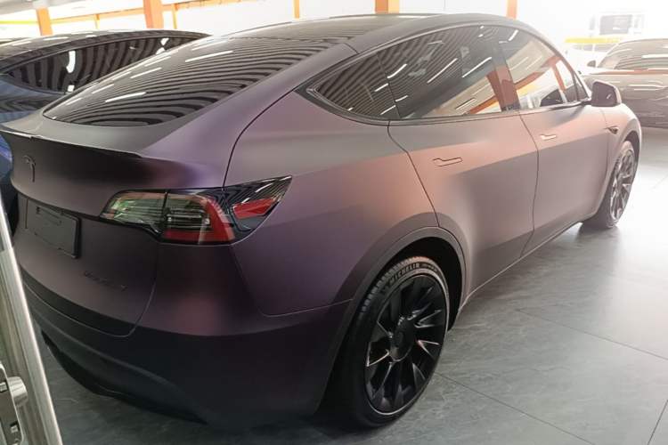 Used Tesla Model Y 2024 Rear-Wheel-Drive Version Rear Right 45 Deg