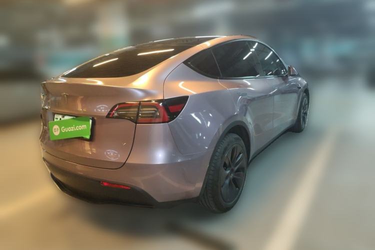 Used Tesla Model Y 2024 Long-Range All-Wheel-Drive Version Rear Right 45 Deg