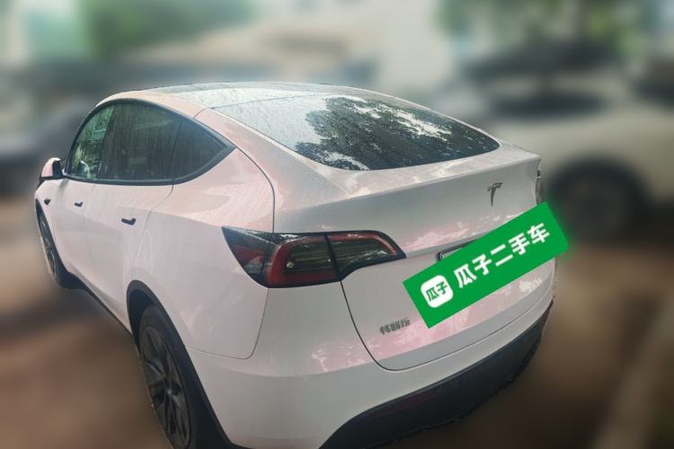 Used Tesla Model Y 2024 Rear-Wheel-Drive Version Rear Left 45 Deg