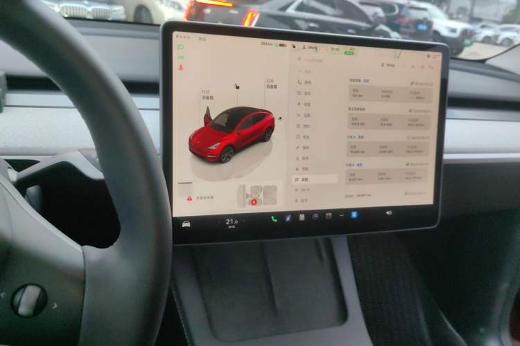 Used Tesla Model Y 2024 Rear-Wheel-Drive Version Audio And AC Panel