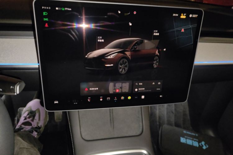 Used Tesla Model Y 2024 Rear-Wheel-Drive Version Audio And AC Panel