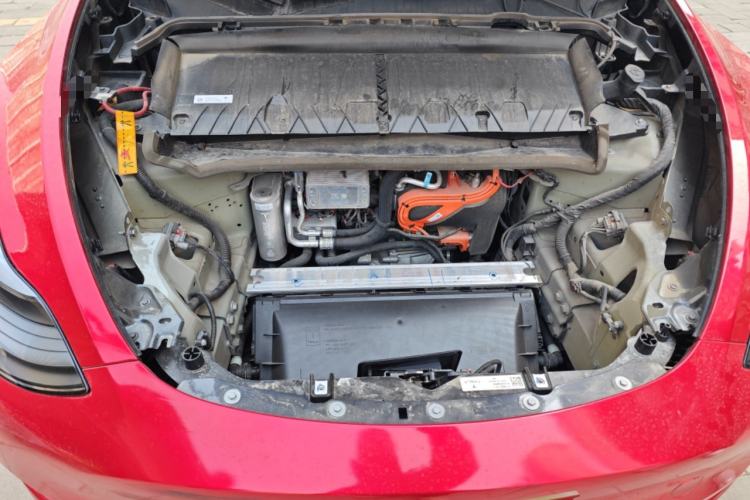Used Tesla Model Y 2024 Long-Range All-Wheel-Drive Version Engine Bay