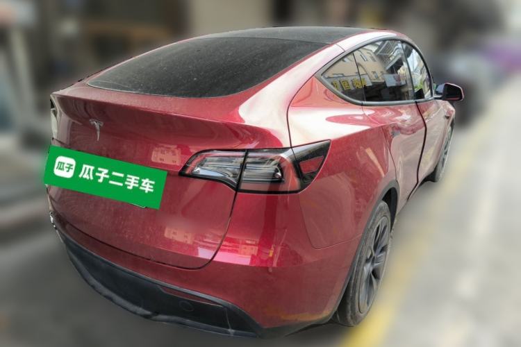 Used Tesla Model Y 2024 Rear-Wheel-Drive Version Rear Right 45 Deg