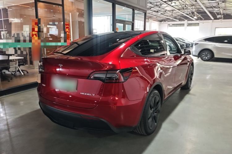 Used Tesla Model Y 2024 Rear-Wheel-Drive Version Rear Right 45 Deg