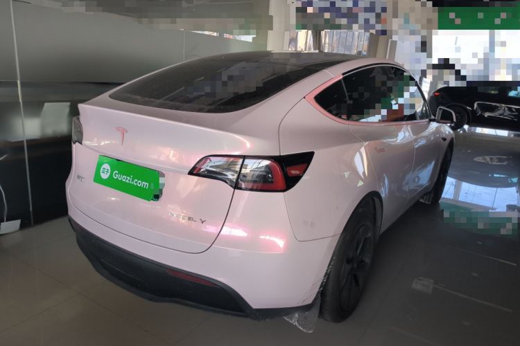 Used Tesla Model Y 2024 Rear-Wheel-Drive Version Rear Right 45 Deg