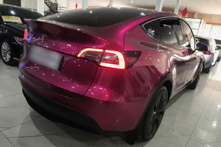 Used Tesla Model Y 2024 Rear-Wheel-Drive Version Rear Right 45 Deg