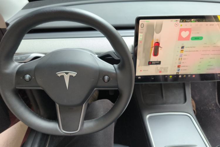 Used Tesla Model Y 2024 Rear-Wheel-Drive Version Steering Wheel