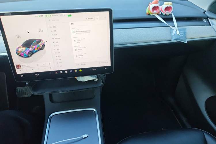 Used Tesla Model Y 2024 Rear-Wheel-Drive Version Audio And AC Panel