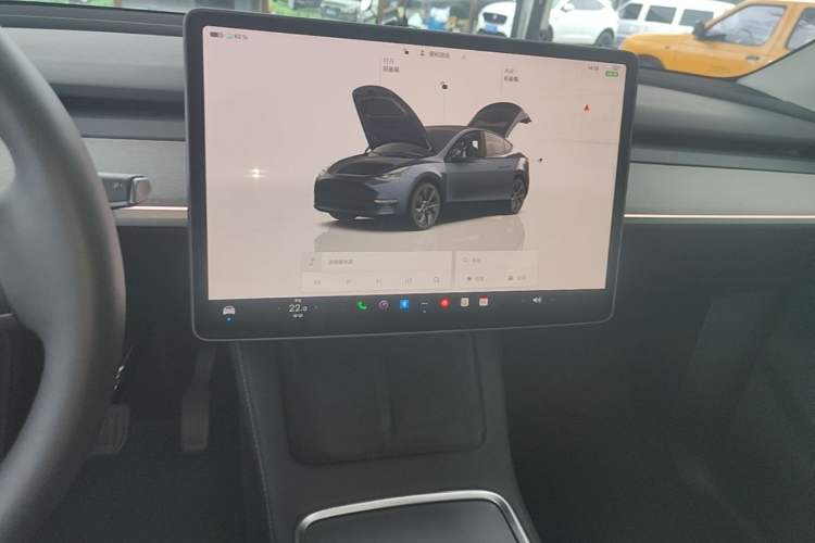 Used Tesla Model Y 2024 Rear-Wheel-Drive Version Audio And AC Panel