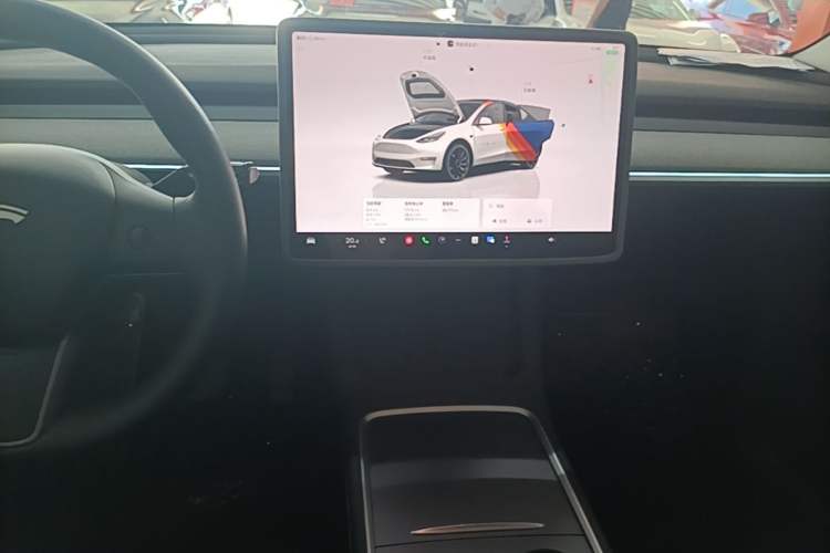 Used Tesla Model Y 2024 Rear-Wheel-Drive Version Audio And AC Panel