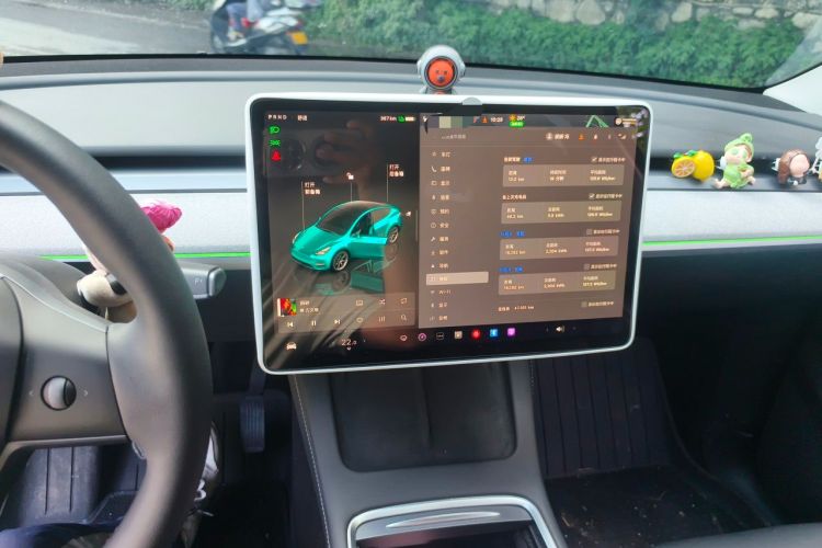 Used Tesla Model Y 2024 Rear-Wheel-Drive Version Audio And AC Panel