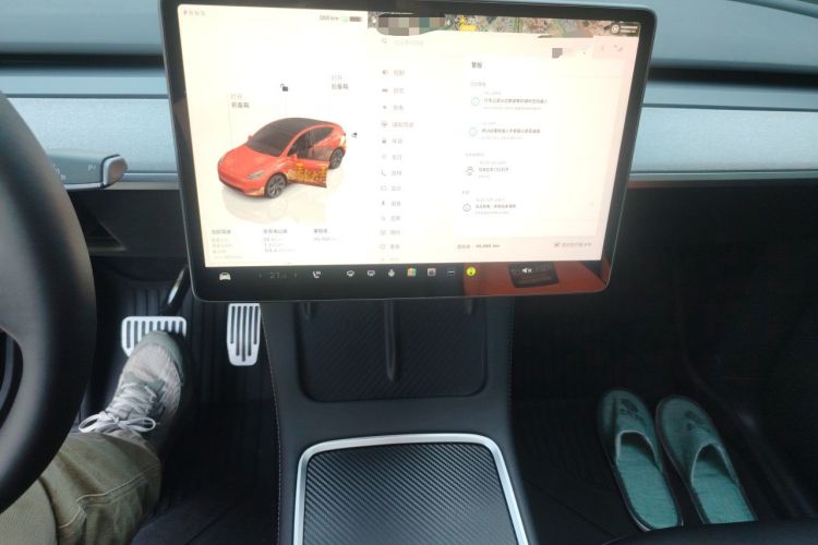 Used Tesla Model Y 2024 Rear-Wheel-Drive Version Audio And AC Panel