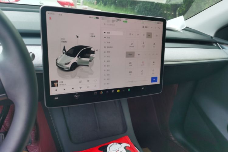 Used Tesla Model Y 2024 Rear-Wheel-Drive Version Audio And AC Panel