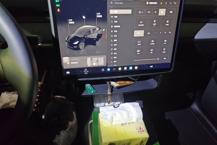 Used Tesla Model Y 2024 Rear-Wheel-Drive Version Audio And AC Panel