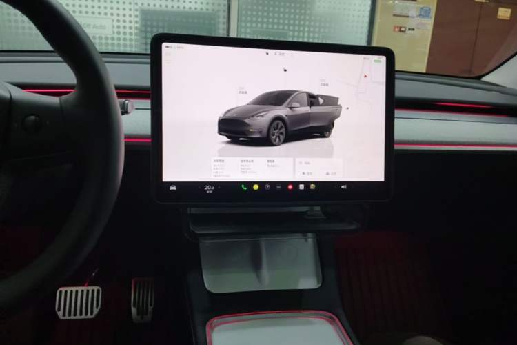 Used Tesla Model Y 2024 Rear-Wheel-Drive Version Audio And AC Panel