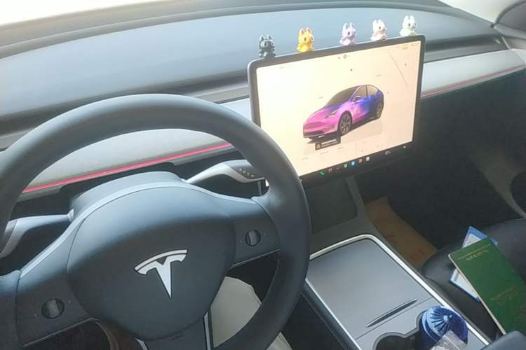 Used Tesla Model Y 2024 Rear-Wheel-Drive Version Center Console