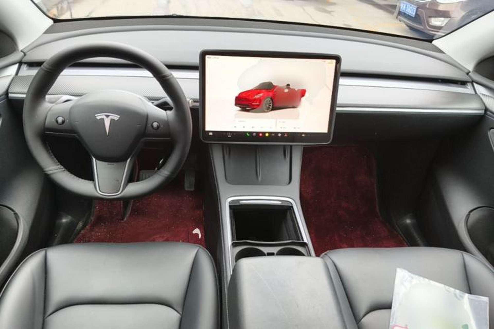 Used Tesla Model Y 2024 Rear-Wheel-Drive Version Center Console