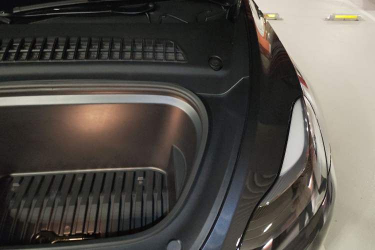 Used Tesla Model Y 2024 Long-Range All-Wheel-Drive Version Engine Bay Left