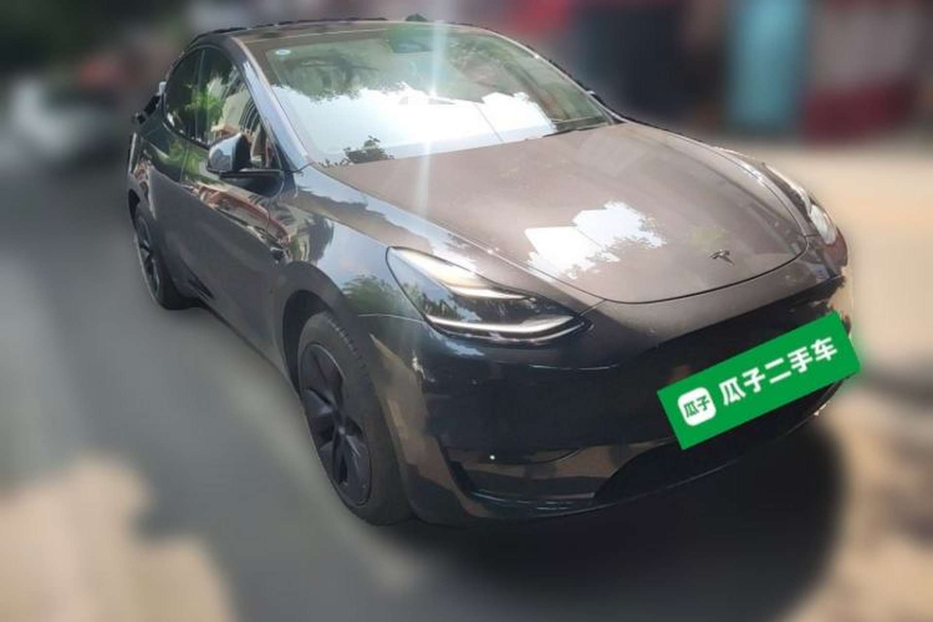 Used Tesla Model Y 2024 Rear-Wheel-Drive Version Front Right 45 Deg