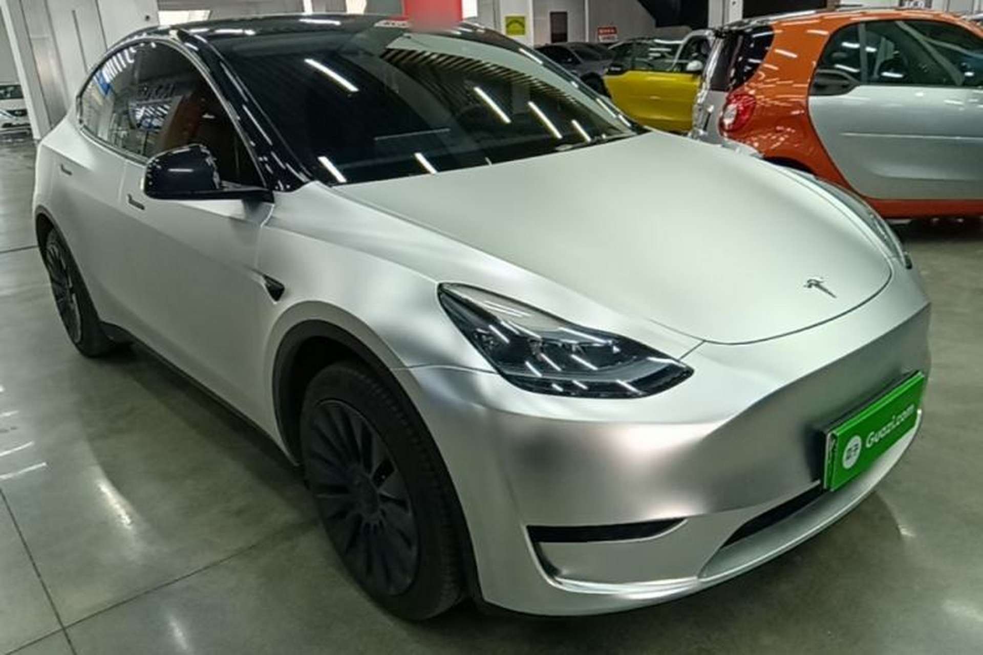 Used Tesla Model Y 2024 Rear-Wheel-Drive Version Front Right 45 Deg