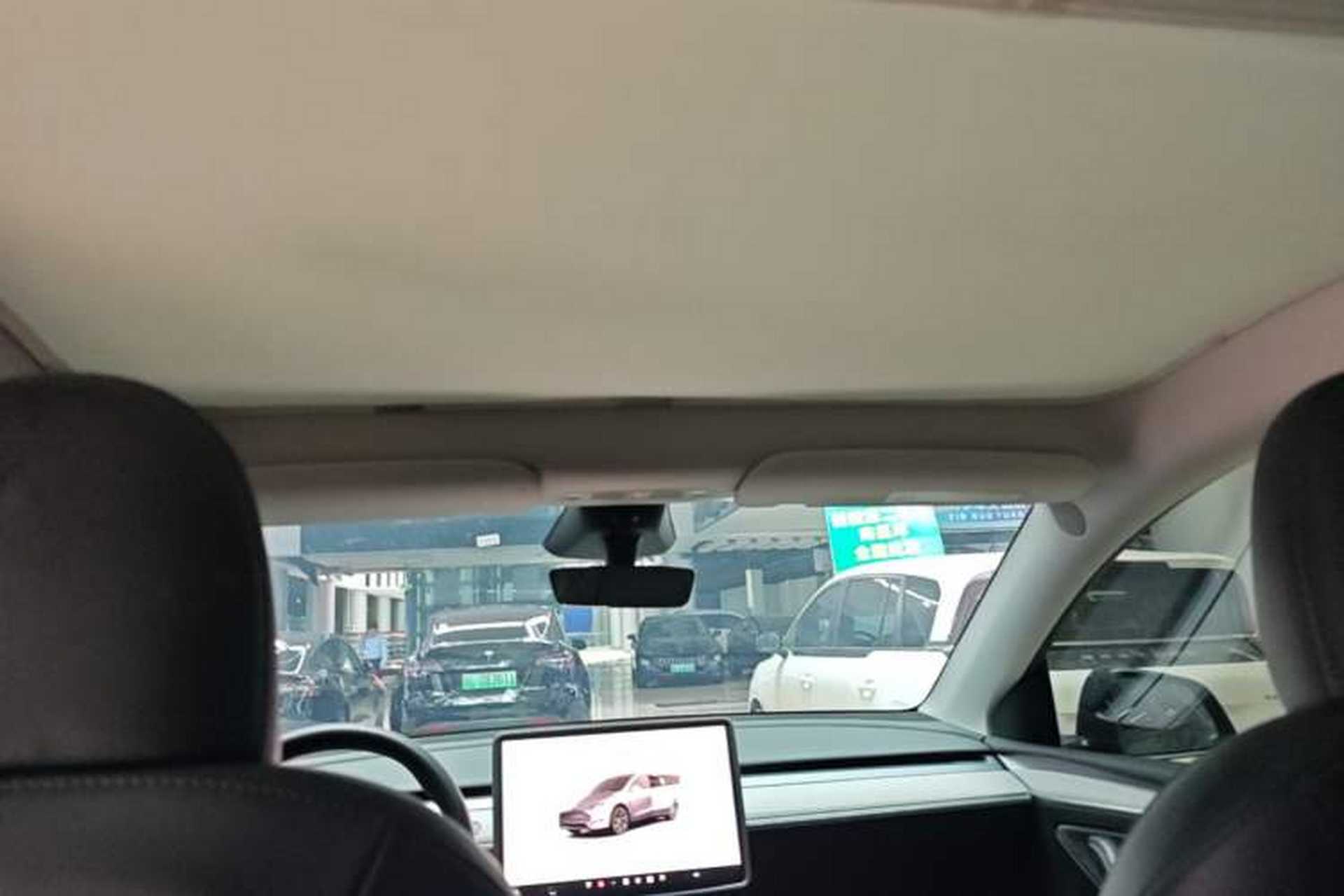 Used Tesla Model Y 2024 Rear-Wheel-Drive Version Headliner