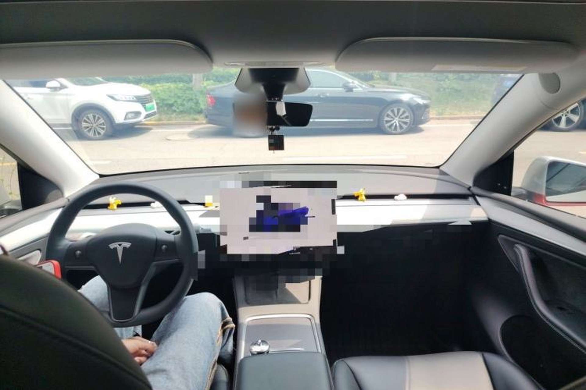 Used Tesla Model Y 2024 Rear-Wheel-Drive Version Headliner