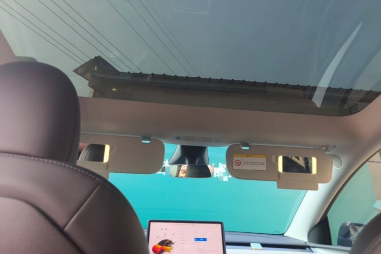 Used Tesla Model Y 2024 Rear-Wheel-Drive Version Headliner
