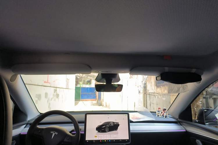 Used Tesla Model Y 2024 Rear-Wheel-Drive Version Headliner