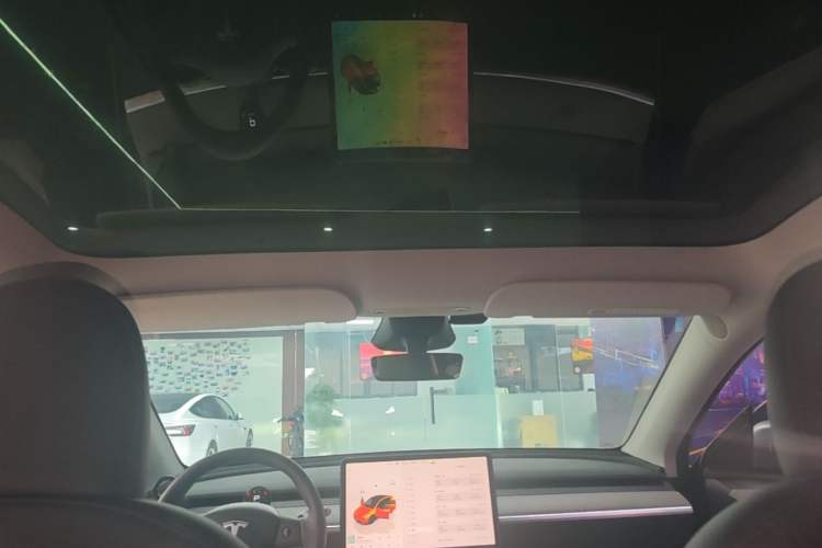 Used Tesla Model Y 2024 Rear-Wheel-Drive Version Headliner