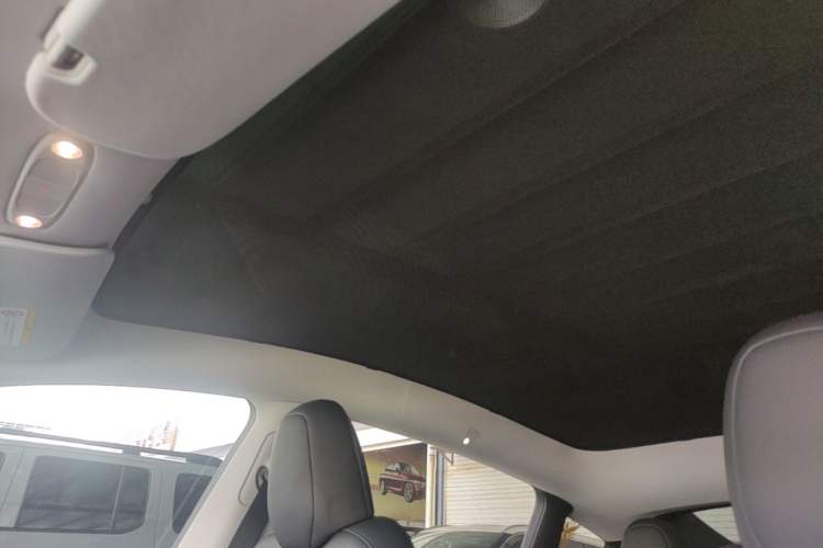 Used Tesla Model Y 2024 Long-Range All-Wheel-Drive Version Headliner