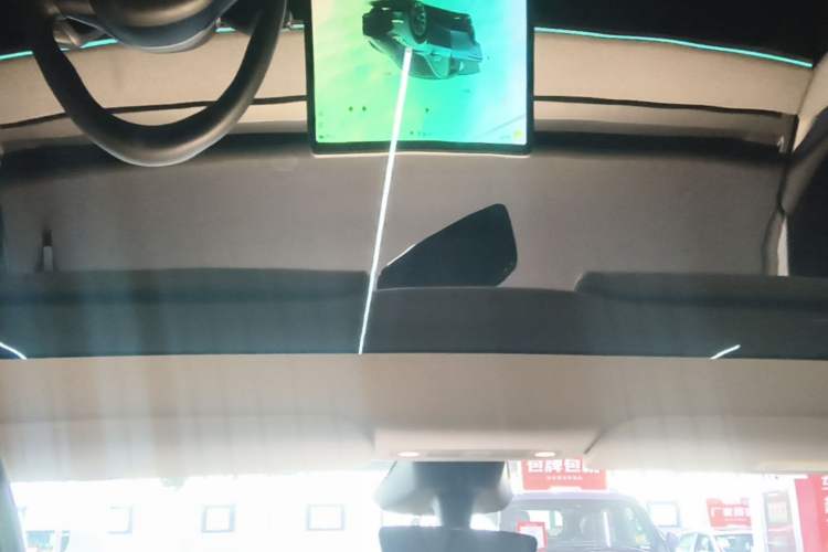 Used Tesla Model Y 2024 Long-Range All-Wheel-Drive Version Headliner